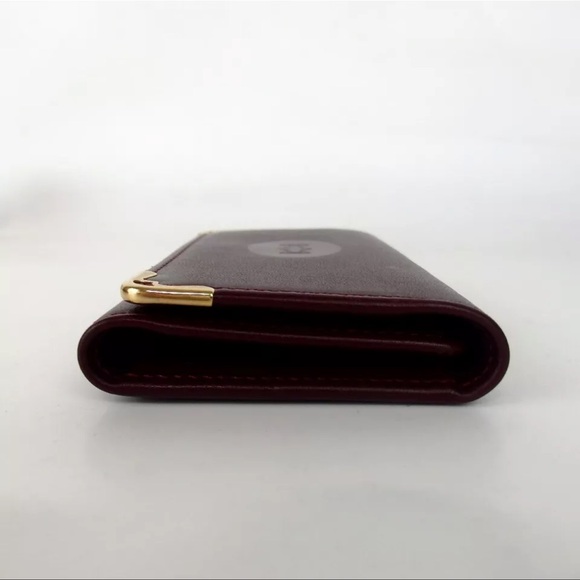 AUTH Cartier Key Holder Card Case Red - Picture 4 of 9